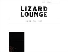 Tablet Screenshot of lizardloungepdx.com
